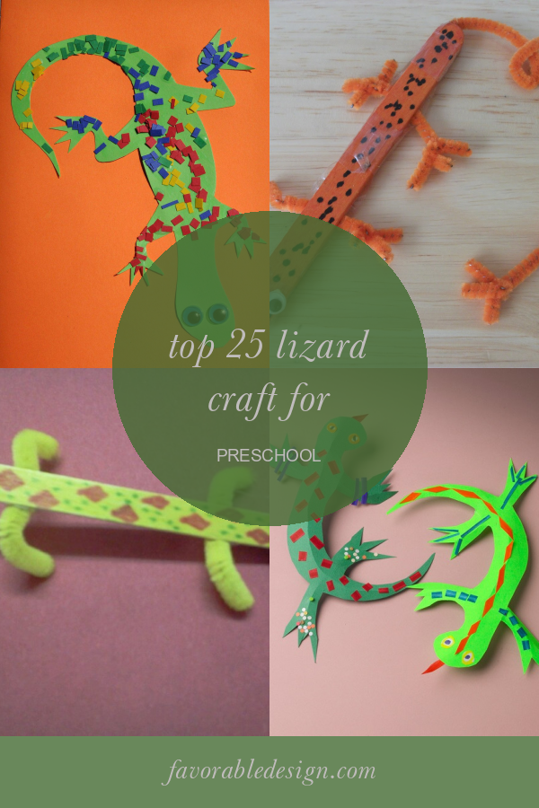 Top 25 Lizard Craft for Preschool Home, Family, Style and Art Ideas